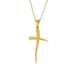 Χρυσός Σταυρός Γυναικείος